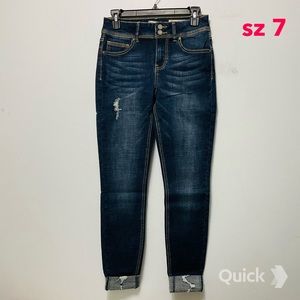 sz 7 - New Indigo Rein Juniors' Skinny Jeans